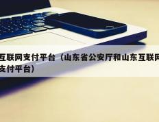 互联网支付平台（山东省公安厅和山东互联网支付平台）