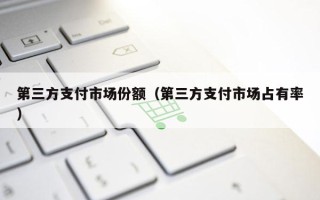 第三方支付市场份额（第三方支付市场占有率）