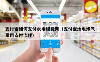 支付宝如何支付水电煤费用（支付宝水电煤气费用支付流程）