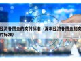 经济补偿金的支付标准（深圳经济补偿金的支付标准）