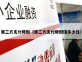 第三方支付牌照（第三方支付牌照值多少钱）
