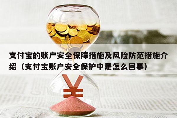 支付宝的账户安全保障措施及风险防范措施介绍（支付宝账户安全保护中是怎么回事）