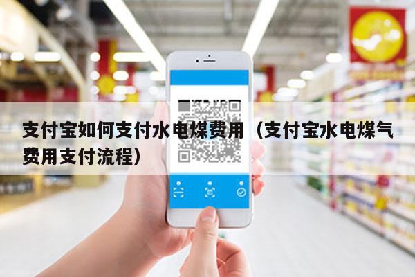 支付宝如何支付水电煤费用（支付宝水电煤气费用支付流程）