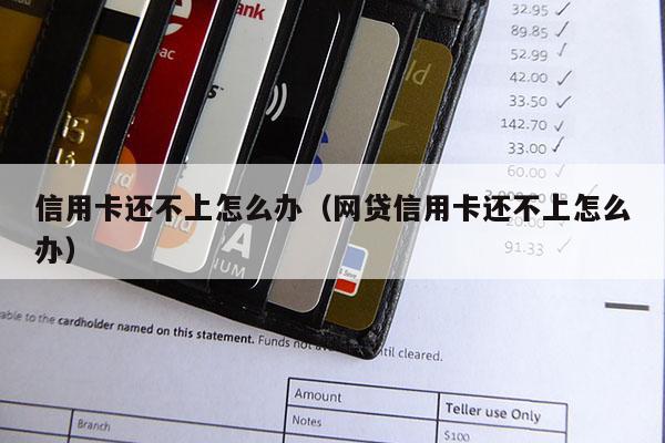 信用卡还不上怎么办（网贷信用卡还不上怎么办）