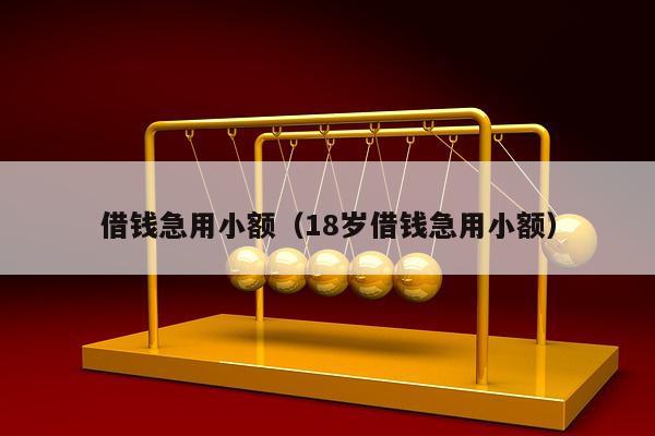 借钱急用小额（18岁借钱急用小额）